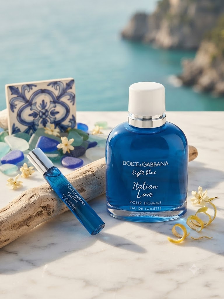 Light Blue Italian Love